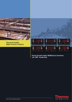 Thermo Scientific Alpha Process Products