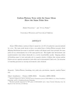 Galton-Watson Trees with the Same Mean Have the