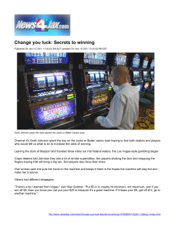 Change you luck: Secrets to winning