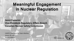 Presentation by Jason Cameron as part of a panel at the CAMPUT