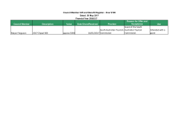 Financial Year 2016/17 Mayor Ferguson 2017 Clipsal 500 approx