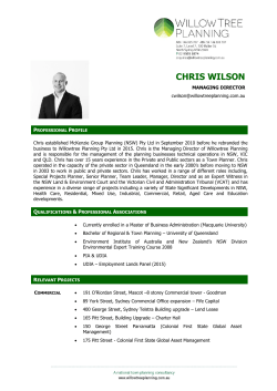 chris wilson - Willowtree Planning