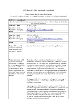 Statistical mechanics of complex formation in large molecules