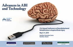 21st Annual Conference on Neurobehavioural Rehabilitation in ABI