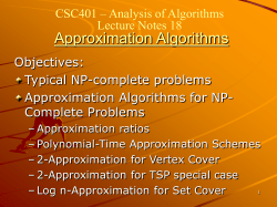 Approximation Algorithms