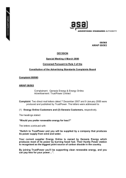 decision - New Zealand Advertising Standards Authority