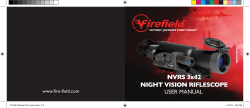 NVRS 3x42 NIGHT VISION RIFLESCOPE