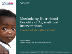 IYCN Ag and Nutrition 31 Aug 10.