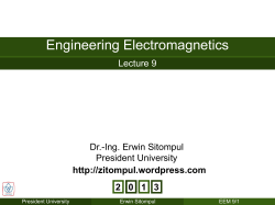 capacitance - Erwin Sitompul