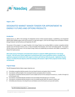 NFX DMM Program Tender
