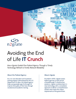 Avoiding the End of Life IT Crunch