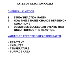 k = rate constant