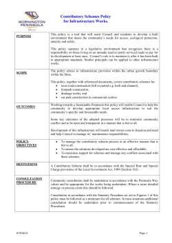 Committee Agenda - Mornington Peninsula Shire