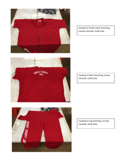 Example of Inside Collar Stenciling, Inmate