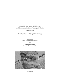 Global Review of the Field Testing and Commercialization of