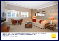 beautifully furnished this two bedroom apartment is in a