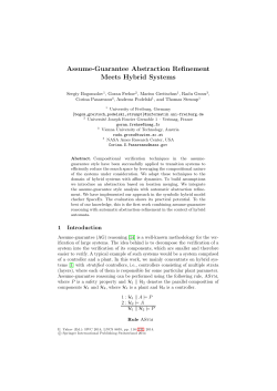 Assume-Guarantee Abstraction Refinement Meets Hybrid Systems