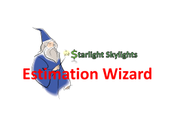 Estimation Wizard - Starlight Skylights
