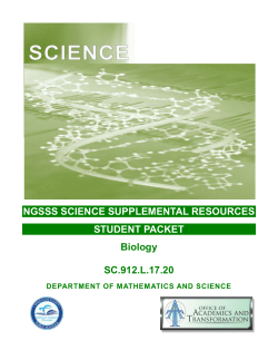 Student Packet 5 Human Impact L.17.20