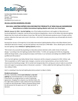 For More News Media Information, Contact: Sherry L. Bale Manager