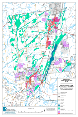 Possible changes to TDR Receiving Areas with