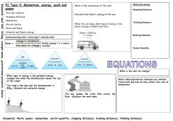 P2_Physics_Summary_Topic 4