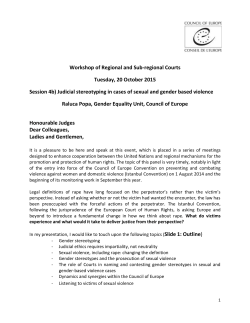 The role of courts in naming and contesting gender