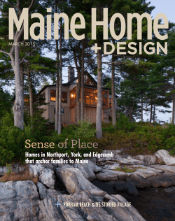 Sense of Place - James Light Interiors