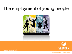 Child Employment - Surrey County Council