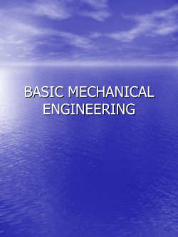 BASIC MECHANICAL ENGINEERING