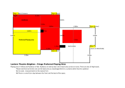 Lantern Theatre Brighton - Fringe Preferred Playing Area