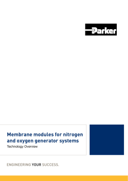 Membrane modules for nitrogen and oxygen generator systems