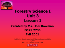 AG_8-3_Forestry Unit Tree Parts