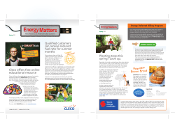 Energy Matters Spring 2015