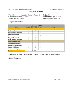 ECE 477: Digital Systems Senior Design Last Modified: 04-29-2017