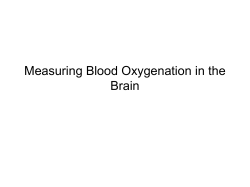 Measuring Blood Oxygenation in the Brain