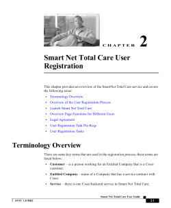 Smart Net Total Care User Registration