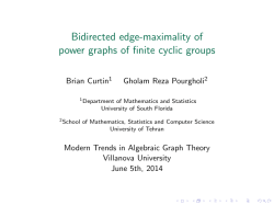 Bidirected edge-maximality of power graphs of finite cyclic groups