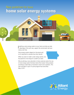 home solar energy systems