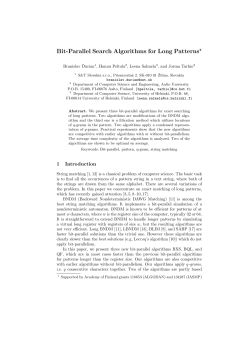 Bit-Parallel Search Algorithms for Long Patterns