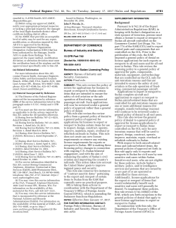 Federal Register/Vol. 82, No. 10/Tuesday, January 17, 2017/Rules