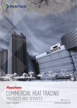 Commercial Heat Tracing - Pentair Thermal Management