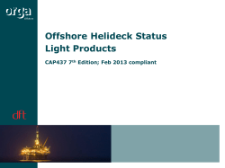 Orga Offshore Helideck Status Light Products