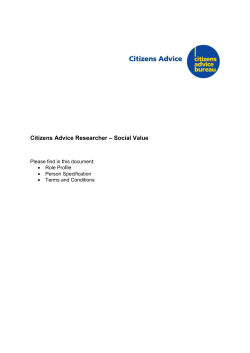 CITIZENS ADVICE