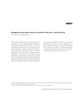 Patagonian native plant extract can protect cells from