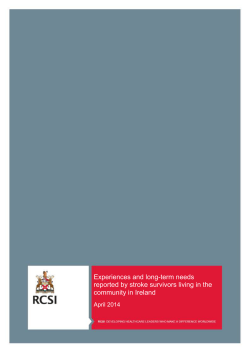 National Survey of Stroke Survivors