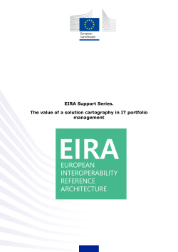 The value of a solution cartography in IT portfolio