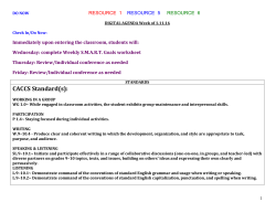 Immediately upon entering the classroom, students will