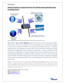 BeanAir introduces an improved version of its Wireless Data