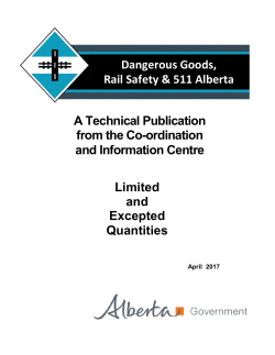 Limited Quantities and Excepted Quantities